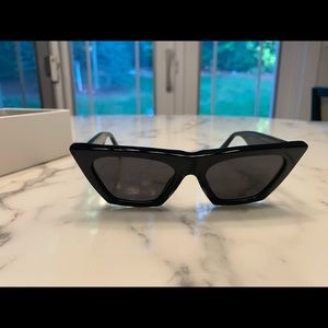 Celine edge sunglasses (Phoebe Philo) in Black